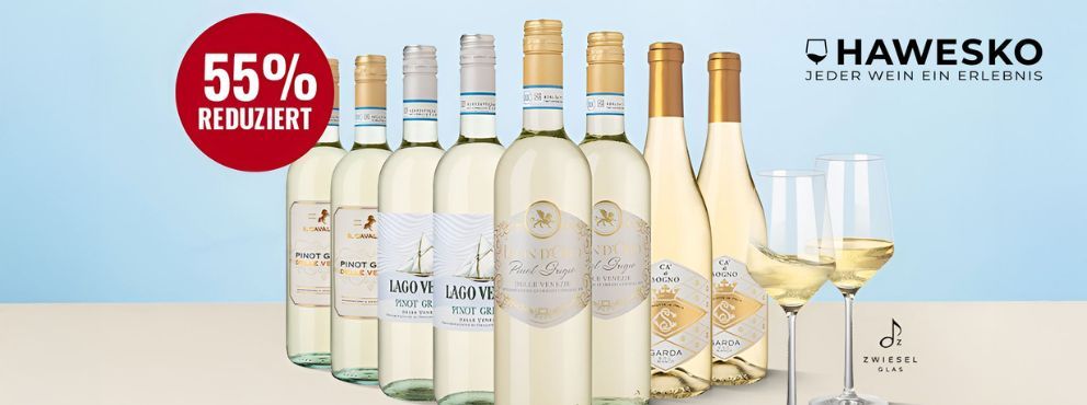 55% Reduzierung auf das Weinpaket “Grüße vom Gardasee” sichern!
